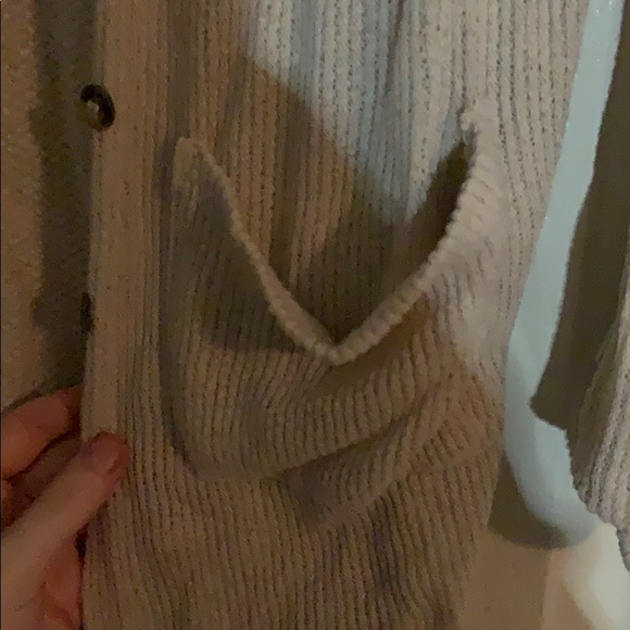 Tan button up cardigan - Picture 4 of 4